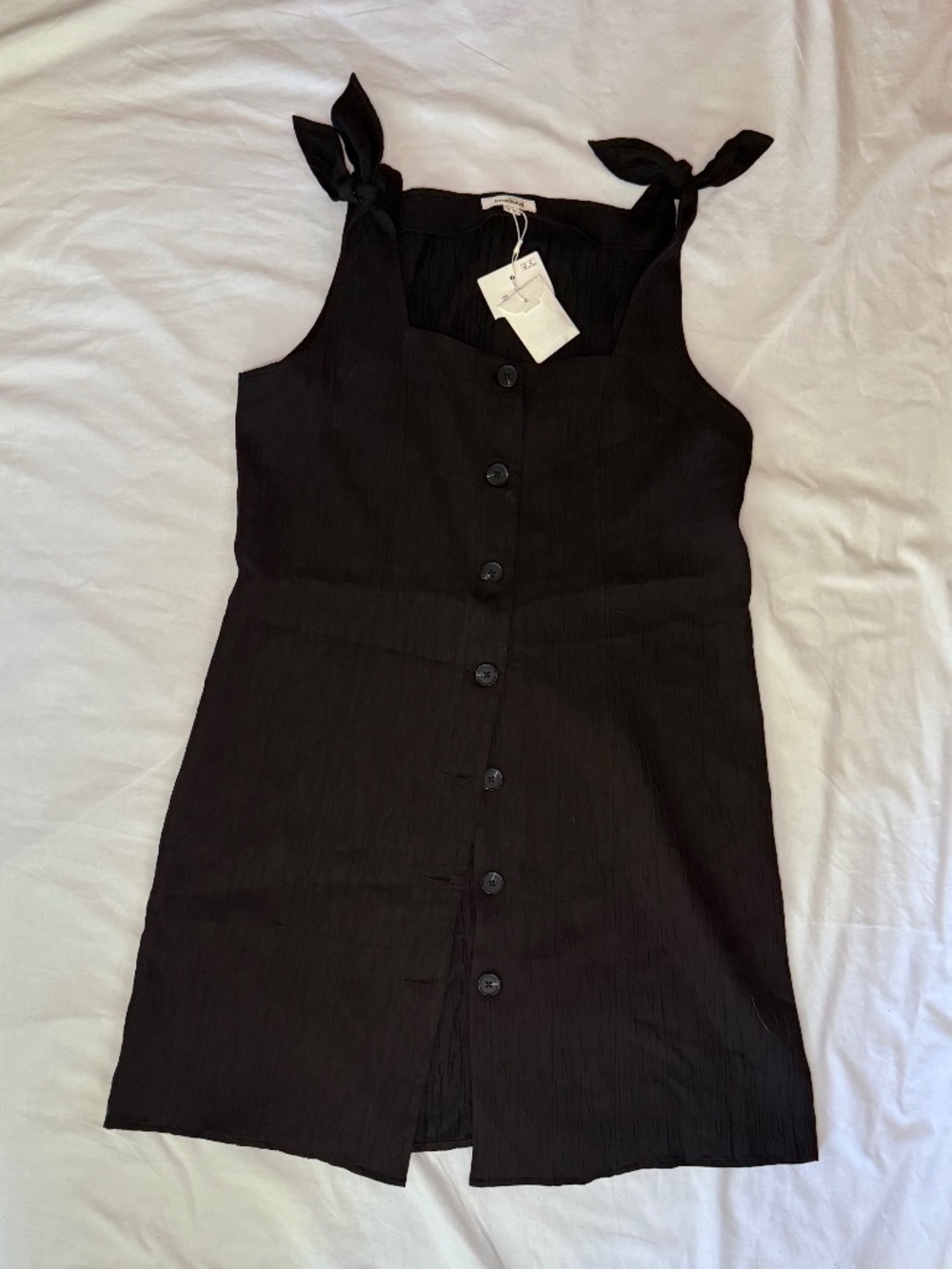 Black Button Up Dress